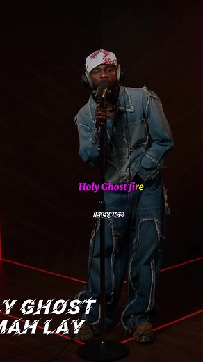 Holy ghost (lyrics) - Omah lay #holyghost #omahlay #liveperformance #IBLYRICS #lyricsvideo #trending #fyp #foryou
