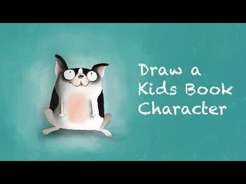Drawing a Kids Book Character on Procreate ✏️