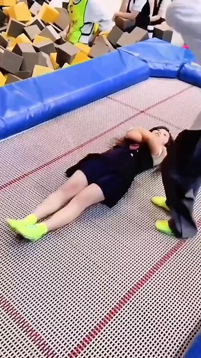 10K views · 24 reactions | Jumping higher than my expectations  #JumpGoals #TrampolineChallenge #ReachForIt | Funny Fest | Facebook