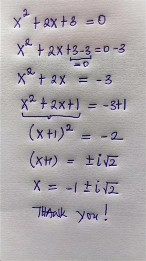 completing the square methods | #helpmemakethismakesense #maths