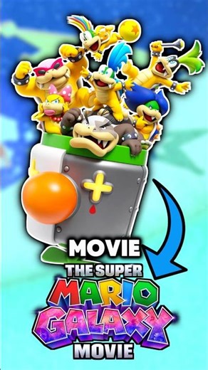 Koopalings In Mario Galaxy Movie?! #mario