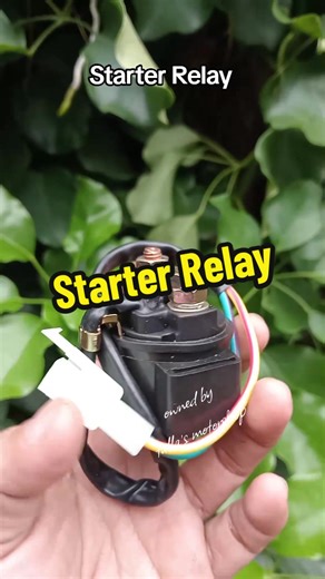 Motorcycle Starter Relay & Parts: A Detailed Guide