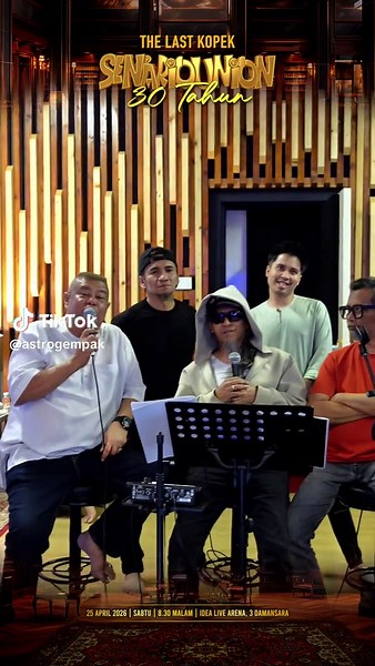 7 hari je lagi menjelang Konsert Senariounion 30 Tahun : The Last Kopek!😍 Dapatkan tiket KONSERT SENARIOUNION 30 TAHUN | THE LAST KOPEK sekarang! 📅Tarikh: 25 April 2026 📍Lokasi: Idea Live Arena, 3 Damansara 💻Platform: www.ilassotickets.com/senariounion & www.fantopia.io #Senariounion #TheLastKopek #KonsertSenariounion