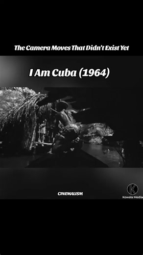 The opening of I Am Cuba feels decades ahead of its time. Released in 1964 as a joint Soviet-Cuban production, I Am Cuba was rejected in both Cuba and the Soviet Union before disappearing for nearly three decades. It found new life when Martin Scorsese and Francis Ford Coppola championed its restoration, introducing the film to a new generation. Today, it's celebrated for its astonishing cinematography. Using a lightweight Caméflex camera and an ultra-wide 9.8mm Kinoptik lens, cinematographer Se