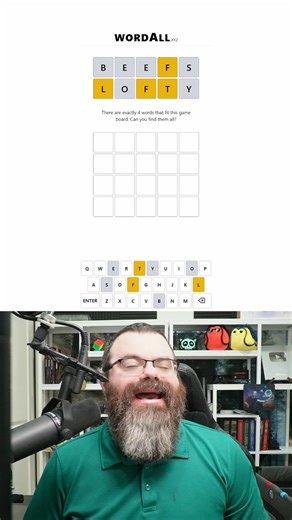 WordAll Jan 28th, 2026 Play here: https://wordall.xyz/ Tomorrow's game is Reunion (Merriam Webster): https://www.merriam-webster.com/games/reunion #wordgames #wordletok #rangsk | Rangsk Puzzles
