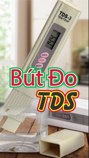 Bút TDS - Thiết bị đo tổng hàm lượng chất rắn hòa tan, kiểm soát hàm lượng khoáng và chất lượng nước tinh khiết. #tds #tds3 #buttds #ppm #locnuocsawa #sawa #sawavietnam