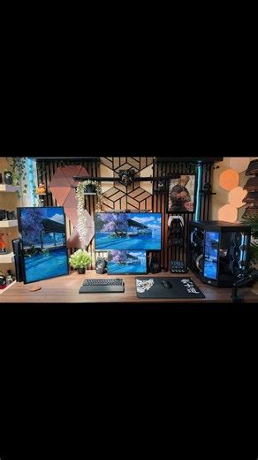 Cozy gaming setup..