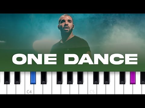 Drake - One Dance (piano tutorial)