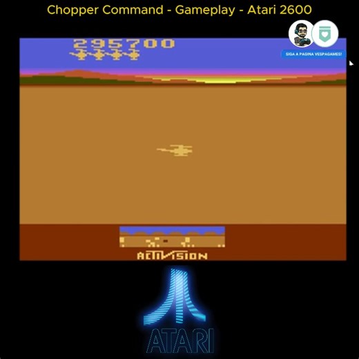 34K views · 925 reactions | Chopper Command - Atari GAME 044 Você...