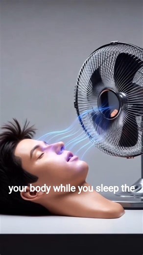 STOP Sleeping with a Fan! 🧊💨 #facts #shorts #Dzackfilms
