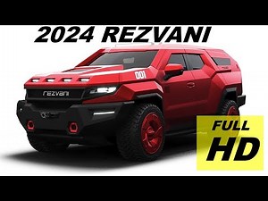 2024 REZVANI VENGEANCE TANK - Really Big SUPER Premium Armored SUV