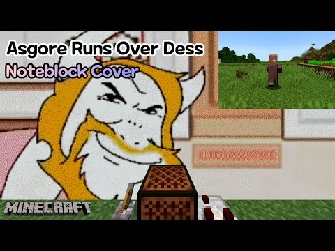 「Asgore Runs Over Dess」Minecraft Noteblock Cover || (NBS ver.)