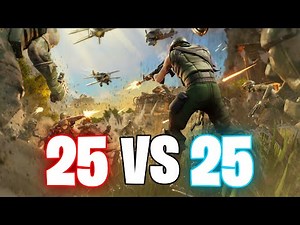 🔴BATTLEGROUND 25 VS 25 (FORTNITE CREATIVE 2.0 / UEFN) 5334-1680-2406