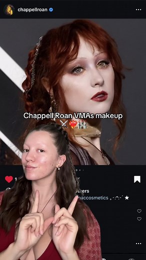 Chappell Roan VMAs Makeup Tutorial with Bold Glam Look
