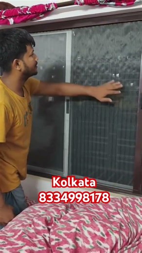 Sliding Mosquito net #shortvideo #homedecor #mosquitonet