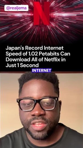 Japan just pushed internet speed to the next level #innovationInnovatio #FastInternet #TechFuture