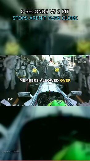 8 Seconds vs 2 — Pit Stops Aren't Even CLOSE ⚡
