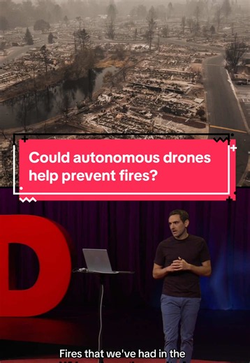 Drones have the potential to become first responders, infrastructure inspectors and guardians of the grid, says drone manufacturer Adam Bry. In his TED Talk, he shows how autonomous flying robots are transforming emergency response and public safety — from detecting faulty power lines, preventing wildfires and much more. Visit the 🔗 in our ☣️ to see the full talk. #Drones #wildfires #TEDTalk