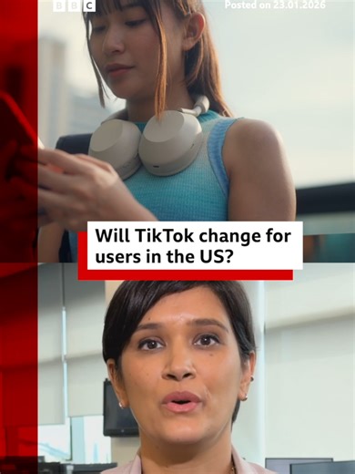 If you use TikTok in the US, the way you use the app might be about to change. #TikTok #US #WhiteHouse #BBCNews