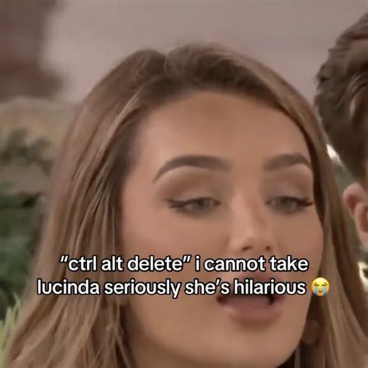 Lucinda saying ctrl alt delete to Samie #loveislanddrama #allstars #loveislandpodcast #lucinda