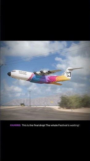 Cargo Plane Drops MERCEDES-AMG ONE on Road! 😱 Insane Full-Speed Drive in Forza Horizon 5!