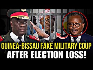 GUINEA-BISSAU IN TOTAL SHOCK: President FAKED the Military Coup After Election Loss?