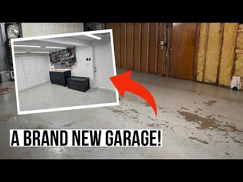 Total Garage Renovation | HUGE Transformation!