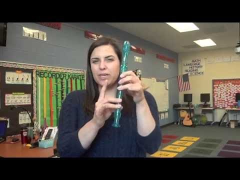 How to Play Row, Row, Row Your Boat on Recorder - Recorder Karate Brown Belt