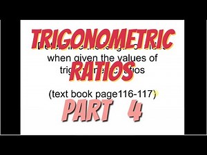 PT3 Maths Form 3 Chapter 5 Trigonometric Ratios Part 4