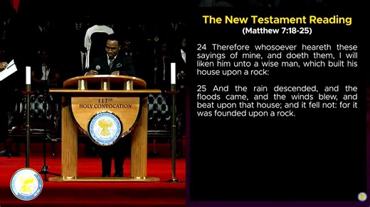 117 Holy Convocation Tuesday Evening 11/4/2025 Live Stream Replay. Church Of God In Christ | Cotrell Malone