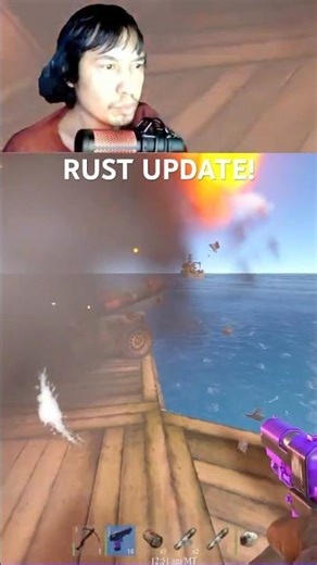 We Got Ambushed By A Boat and Lost Everything #rust #shorts