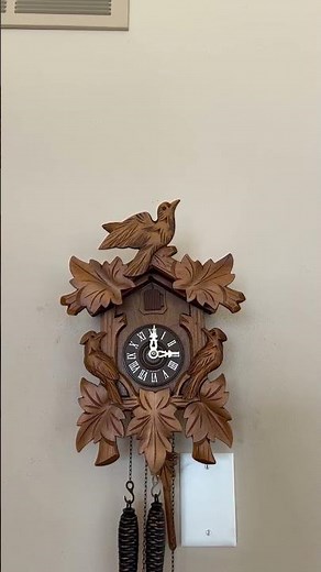 Working - Vintage - Black Forest German Made Cuckoo Clock By The Cuckoo Clock Manufacturing Company.
