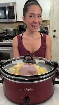 ham and potato soup #crockpotcooking #dinnerideas #recipeoftheday #easycooking #foodie