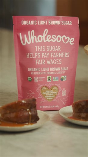 Cozy season baking deserves quality ingredients, like delicious Organic, Fair Trade Certified™ sugars. | Wholesome