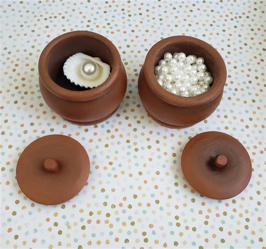 Materials for the Pearl of Great Price Work, Pearl on a Shell, Container of Pearls, Precious Pearl Parable Work - Etsy