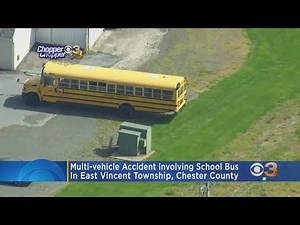 Multi-Vehicle Accident Involving School Bus In East Vincent Township Under Investigation