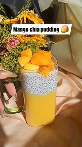 96K views · 1K reactions | Mango chia pudding 省 بودينج الشيا...