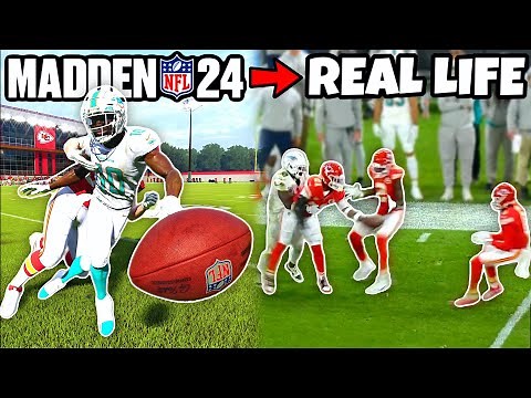I Recreated the TOP PLAYS From NFL Week 9 in Madden 24!