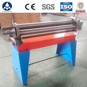 [Hot Item] HVAC Round Tube Sheet Asymmetrical 3-Roller Bending Machine/Electric Plate Rolling Machine