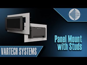 Panel Mount with Studs for Industrial Computers - Installation Instructions by VarTech Systems, Inc.