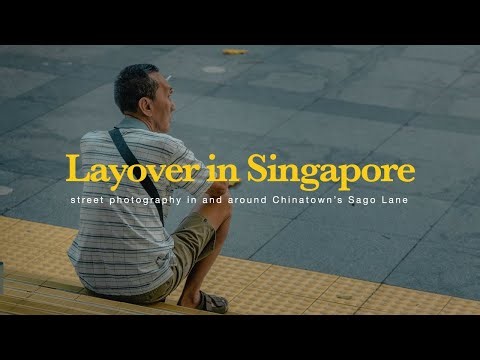 Relaxing Street Photography in Singapore - Sony A7IV / Tamron 28-75mm