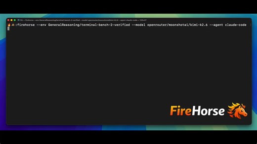 🔥🐴 Firehorse.Run any model with any harness on any @OpenReward environment.⚖️ Evaluate the latest models on environment endpoints.🗂️ Collect agentic data for midtraining and SFT from open models.🧪 Early experimental library. More support soon.Link below.