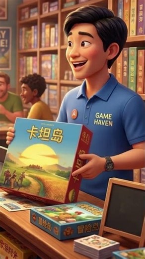 🇨🇳 How to Choose a Board Game in China🤔 #learnchinese #beginnerchinese #dailychinese#livinginchina