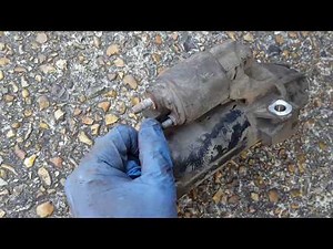 Ford Transit 2010 Starter motor replacement/location. How to replace it.