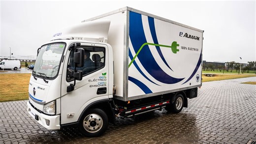 E-Aumark: el camión eléctrico de Foton ya se vende en la Argentina