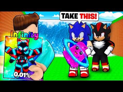 PRETENDING TO BE A NOOB, THEN GIVING AWAY INFINITY BRAINROTS !!