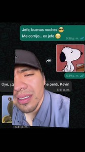 Conversación de renuncia de jefe y empleado