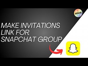 Snapchat Group | How To Make Invitations Link For Snapchat Group | Invitation Link in Snapchat Group
