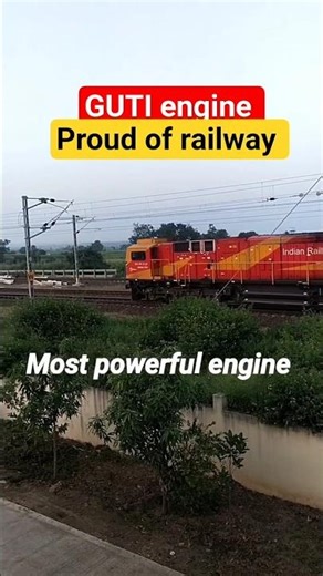 GUTI engine 🚂 | most powerful locomotive | #reelschallenge #viralvideo