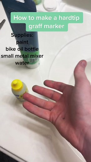 How to make a simple hardtip paint maker for graffiti #graff #graffiti #vandalism #art